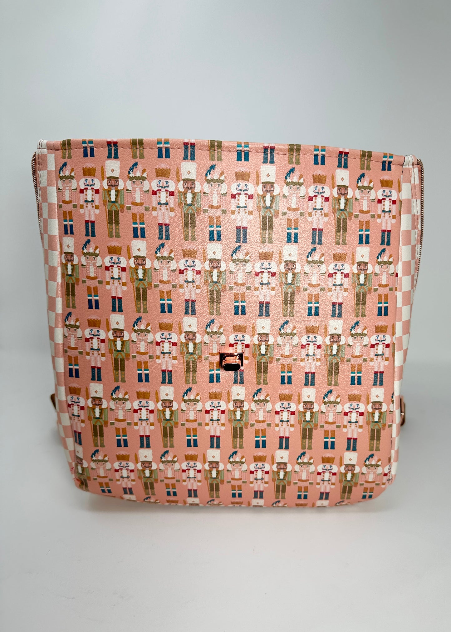 Nutcracker Christmas Backpack - Pink
