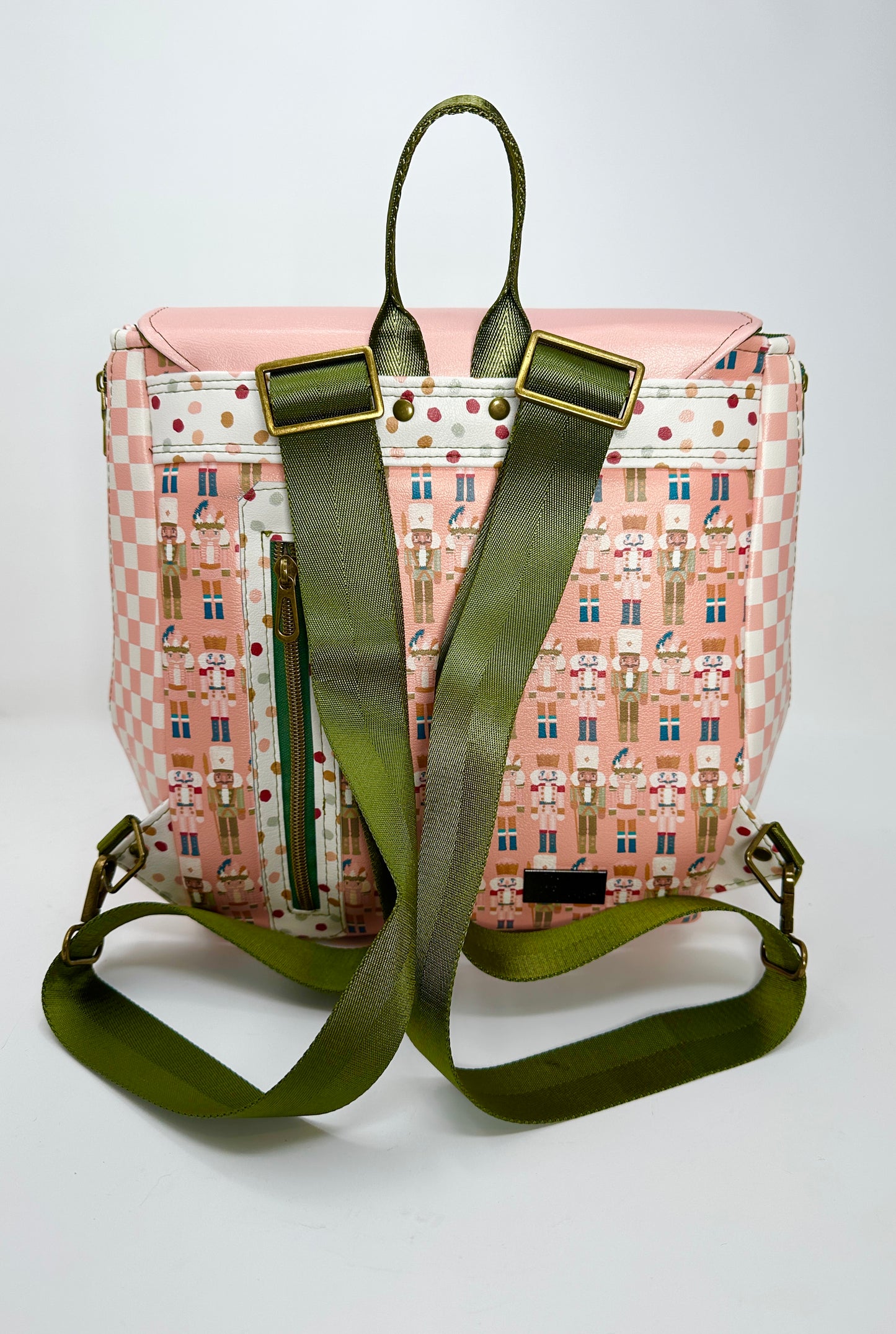 Nutcracker Christmas Backpack - Green