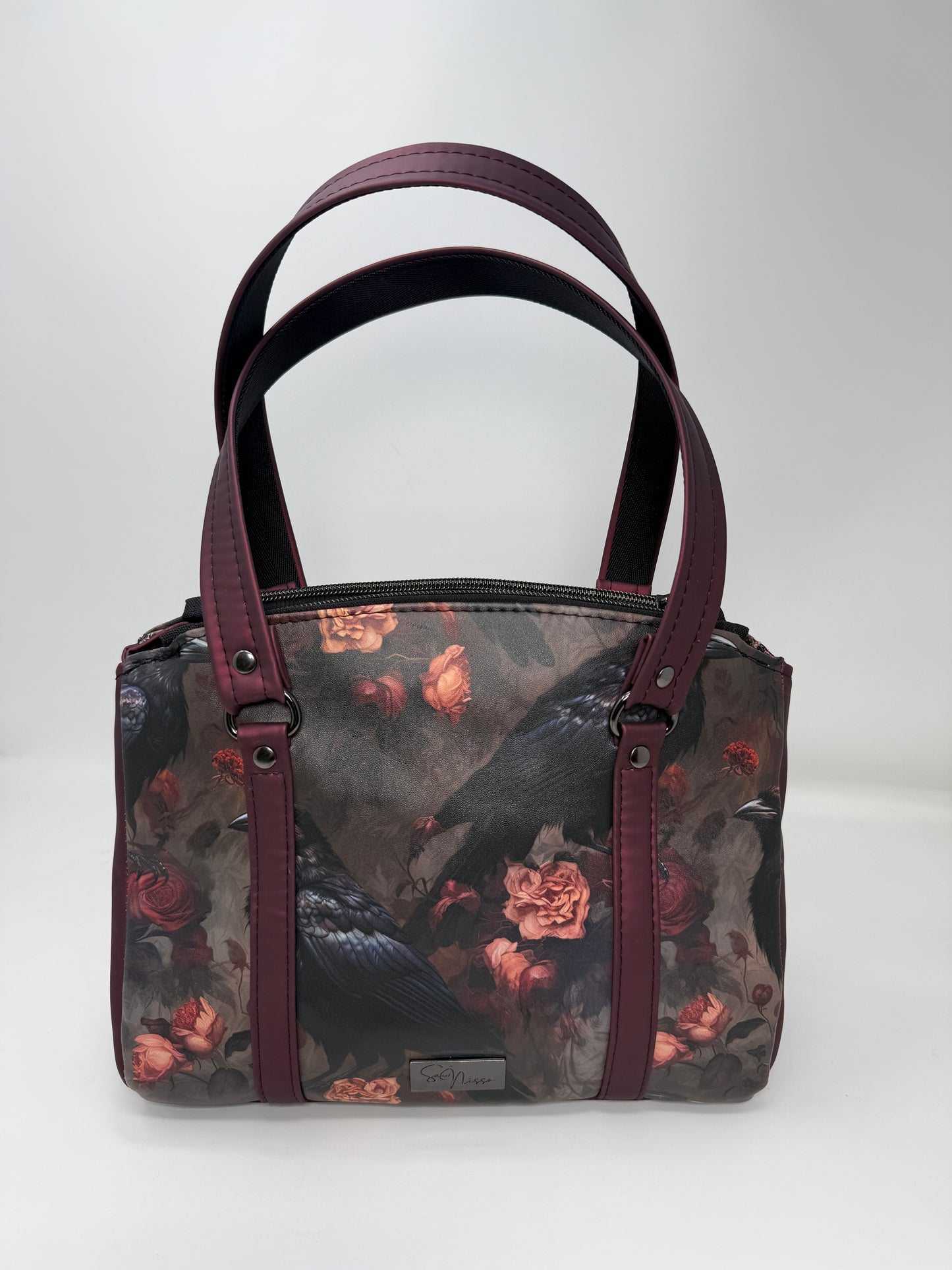 The Rowena Handbag - Elegant Crows