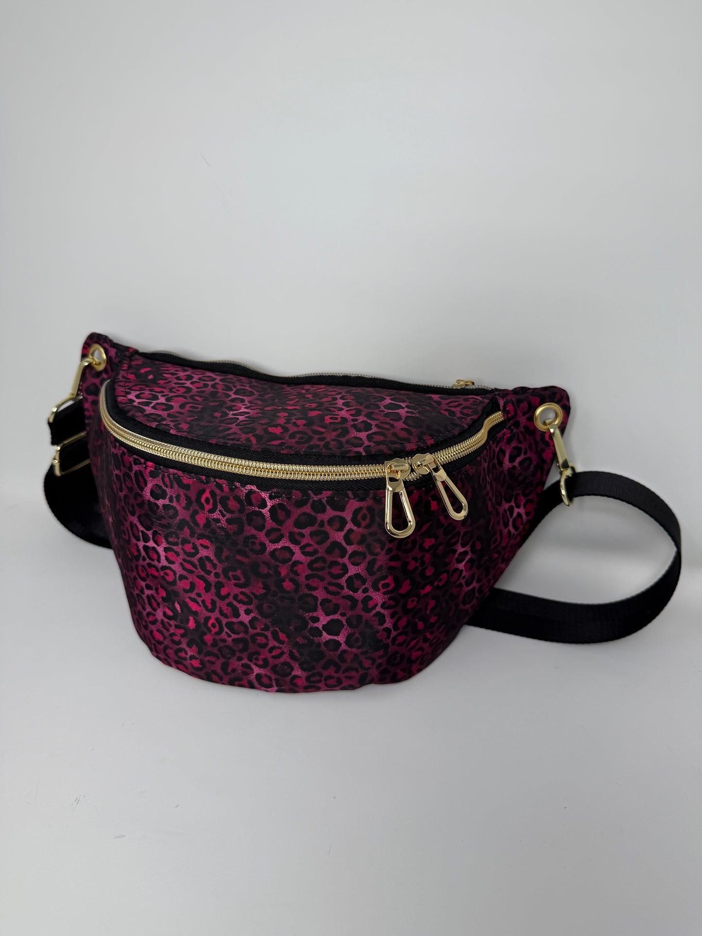 Be Hip Fannypack - Pink Leopard