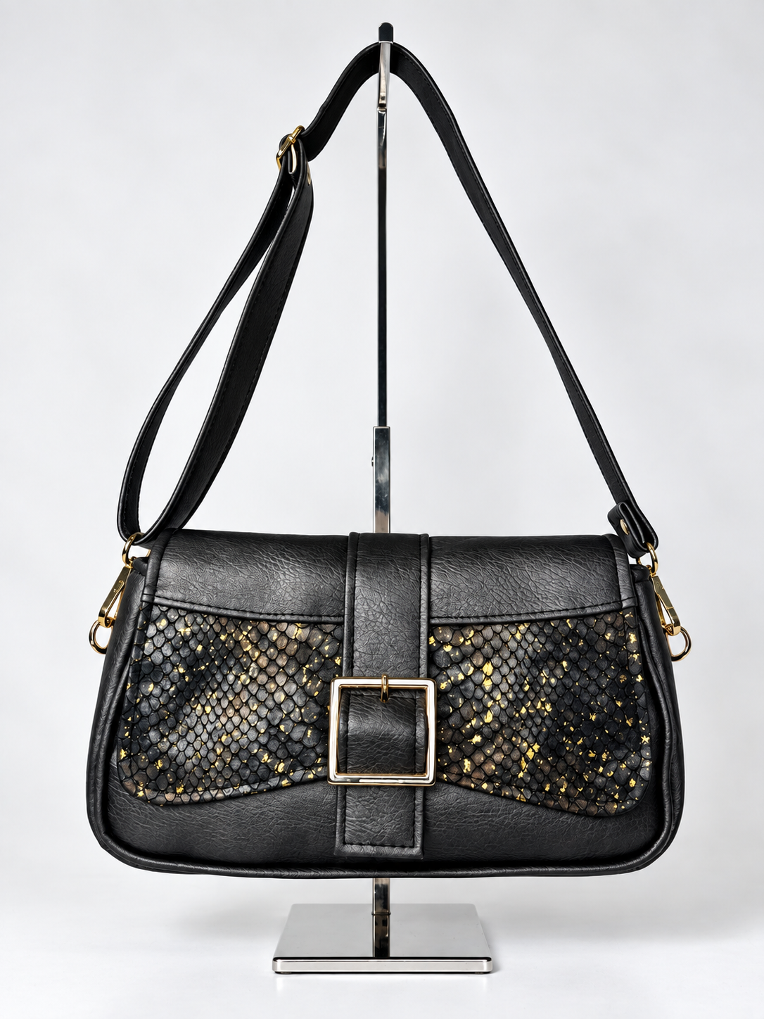 Juanita Crossbody - Luxury Snake Vinyl