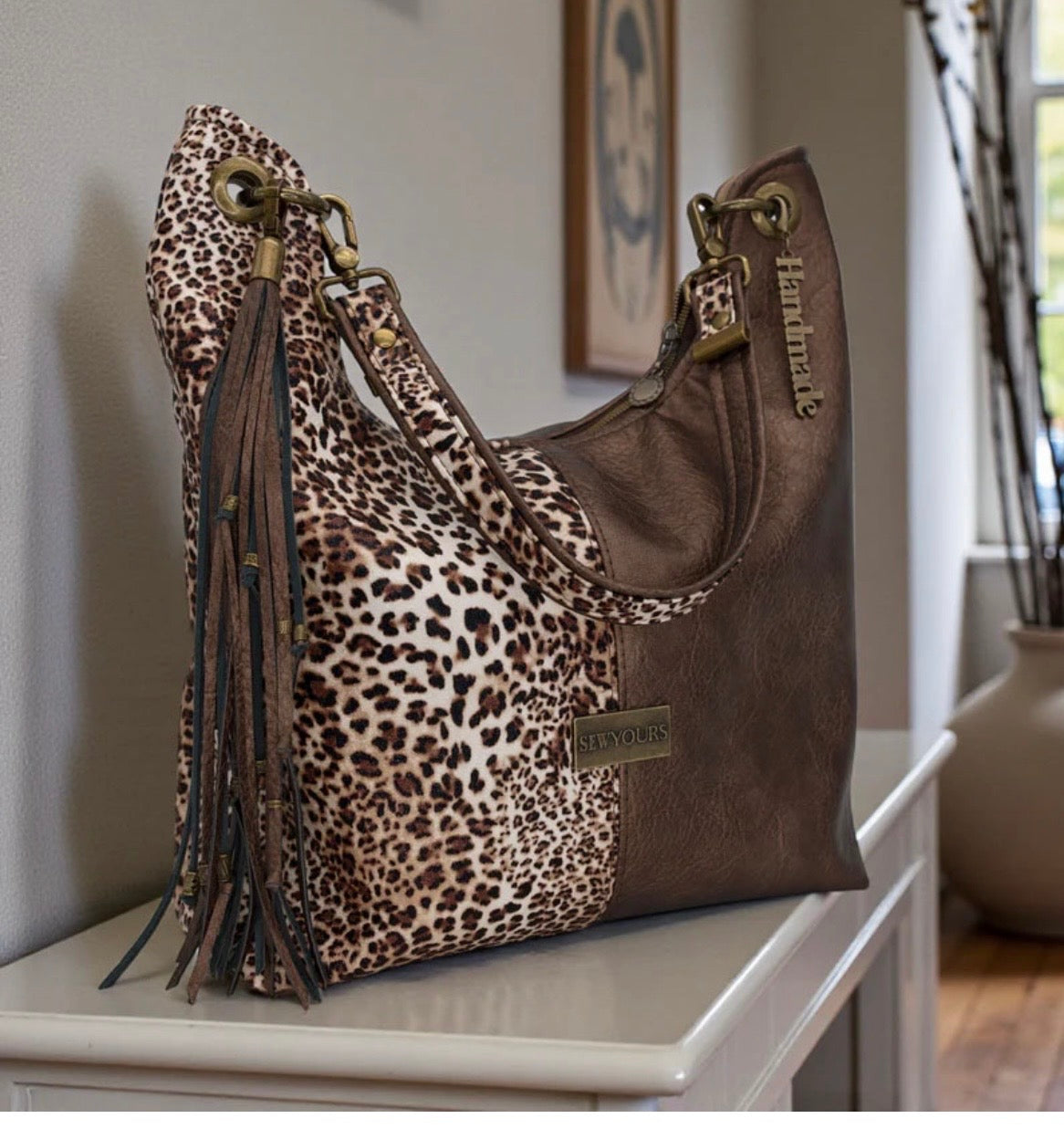 The Uptown Swing Hobo Bag - Cheetah
