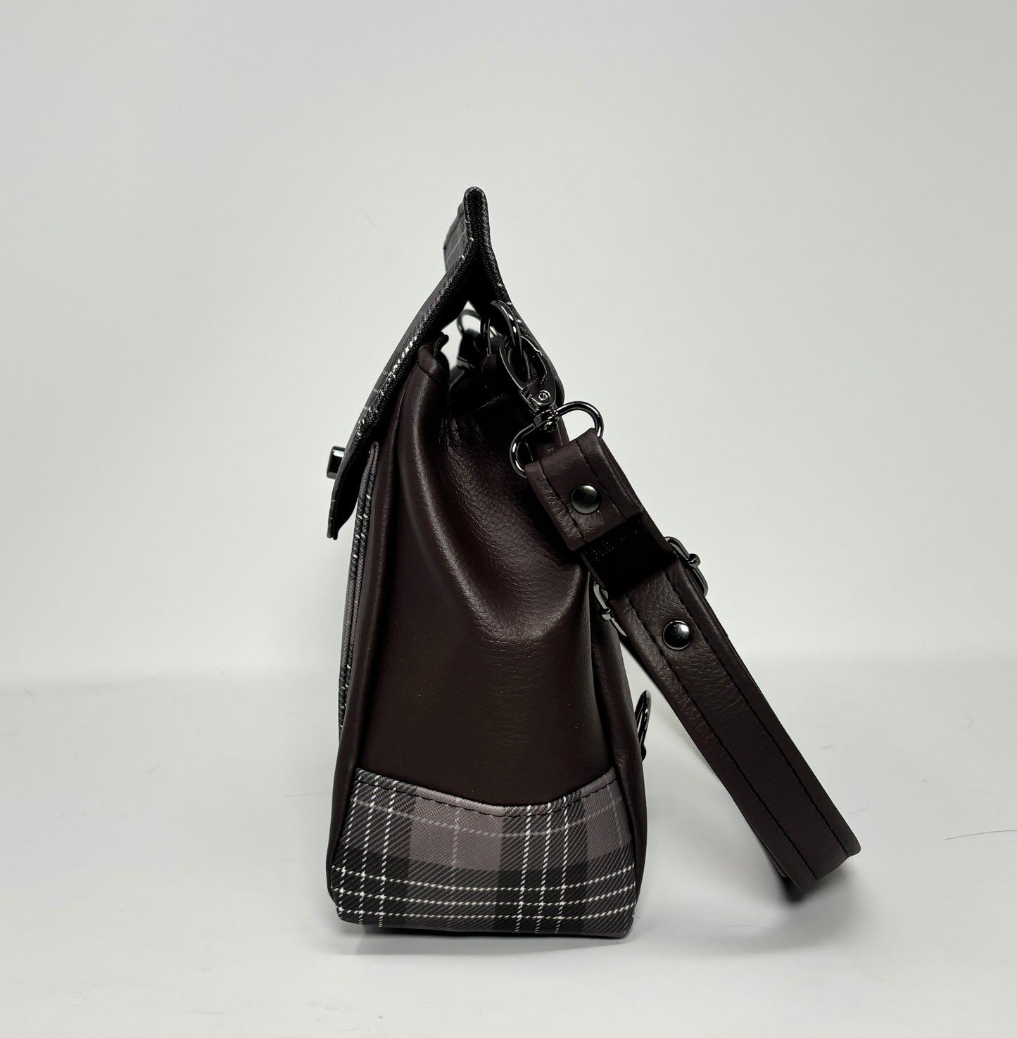 Brontide Convertible Bag - Plaid