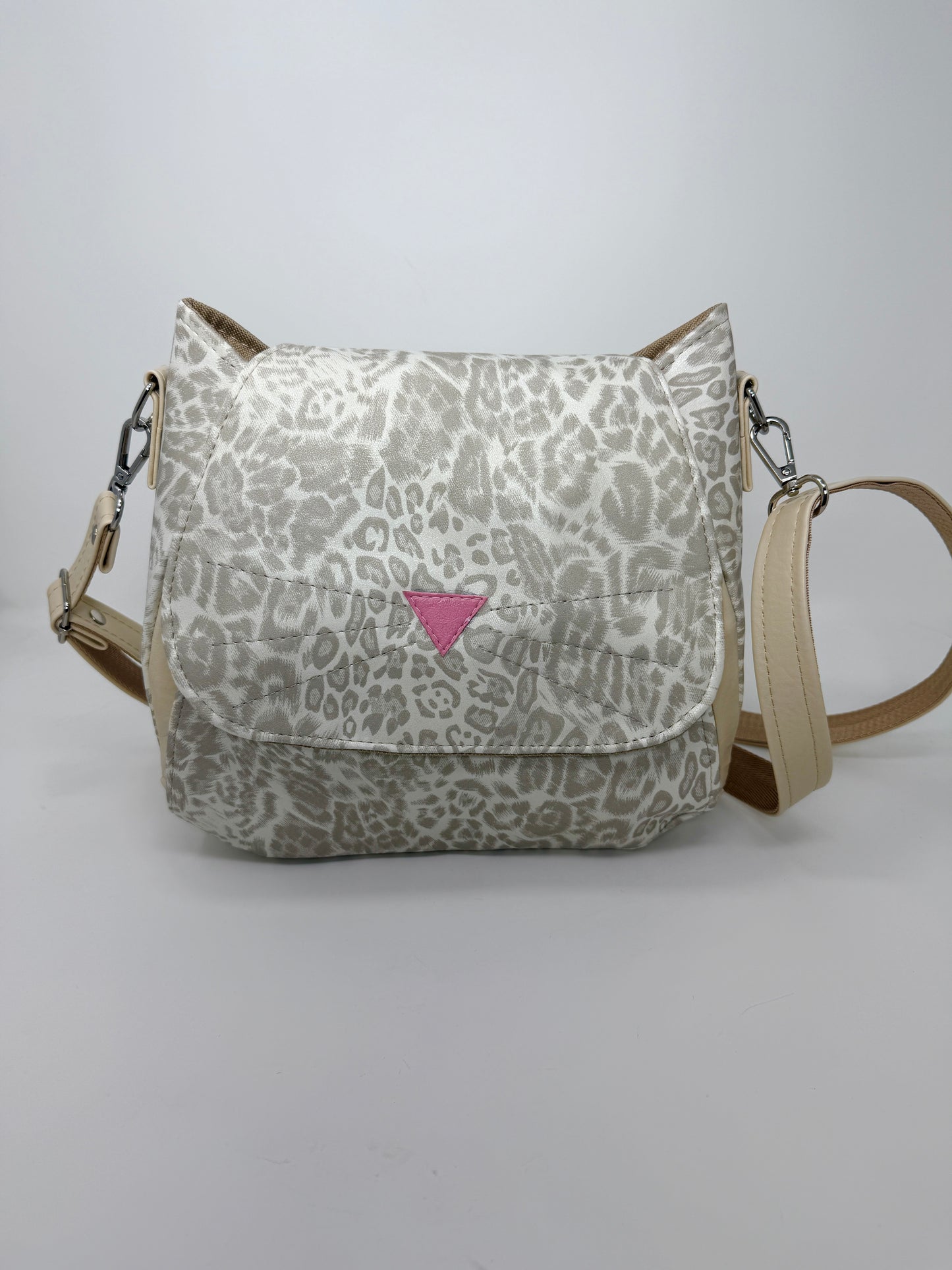 Cat Crossbody Bag - Leopard