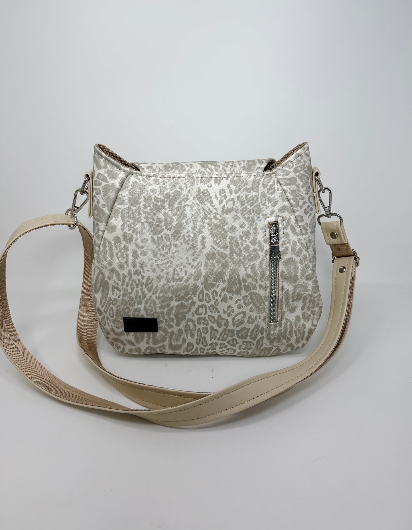 Cat Crossbody Bag - Leopard